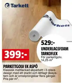 Bauhaus PARKETTGOLV EK ASPÖ erbjuda