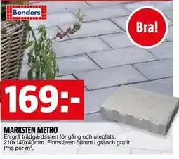 Bauhaus MARKSTEN METRO erbjuda