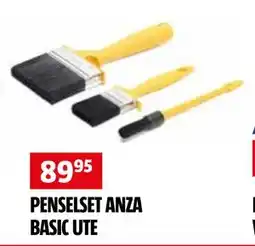 Bauhaus PENSELSET ANZA BASIC UTE erbjuda