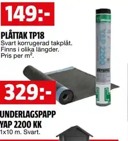 Bauhaus UNDERLAGSPAPP YAP 2200 KK erbjuda