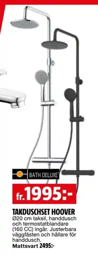 Bauhaus TAKDUSCHSET HOOVER erbjuda