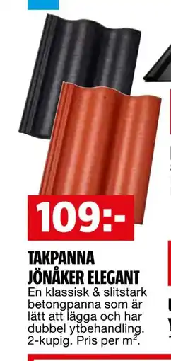 Bauhaus TAKPANNA JÖNÅKER ELEGANT erbjuda