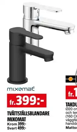Bauhaus TVÄTTSTÄLLSBLANDARE MIXOMAT erbjuda
