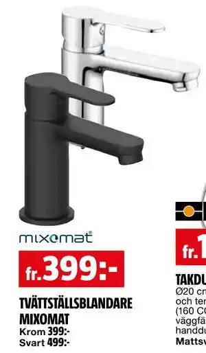 Bauhaus TVÄTTSTÄLLSBLANDARE MIXOMAT erbjuda