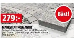 Bauhaus MARKSTEN TROJA ANTIK erbjuda