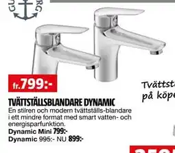 Bauhaus TVÄTTSTÄLLSBLANDARE DYNAMIC erbjuda