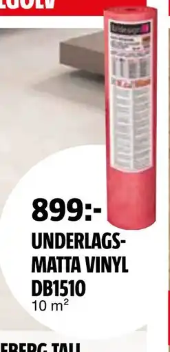 Bauhaus UNDERLAGSMATTA VINYL DB1510 erbjuda