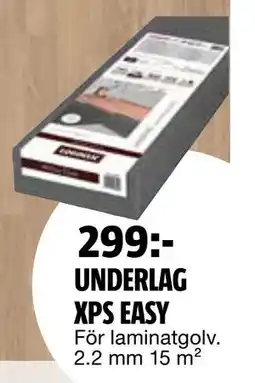 Bauhaus UNDERLAG XPS EASY erbjuda