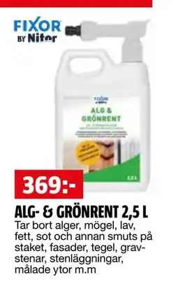 Bauhaus ALG- & GRÖNRENT 2,5 L erbjuda