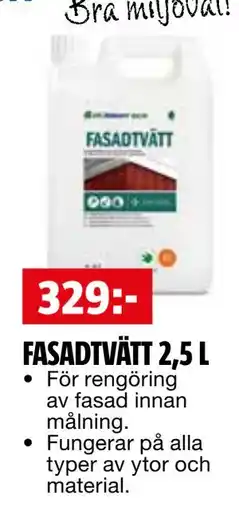 Bauhaus FASADTVÄTT 2,5 L erbjuda