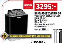 Bauhaus BASTUAGGREGAT KIP 60 erbjuda