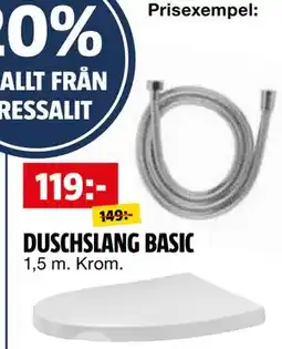 Bauhaus DUSCHSLANG BASIC erbjuda