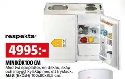 Bauhaus MINIKÖK 100 CM erbjuda