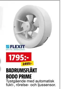 Bauhaus BADRUMSFLÄKT BODO PRIME erbjuda