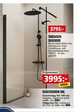 Bauhaus DUSCHSERIEN VAL erbjuda
