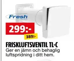 Bauhaus FRISKLUFTSVENTIL TL-C erbjuda