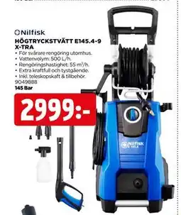 Jem&Fix HÖGTRYCKSTVÄTT E145  4-9 X-TRA erbjuda