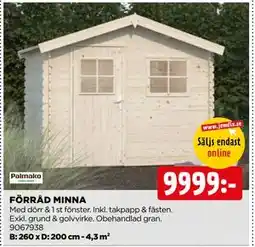Jem&Fix FÖRRÅD MINNA erbjuda