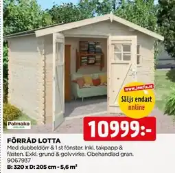 Jem&Fix FÖRRÅD LOTTA erbjuda