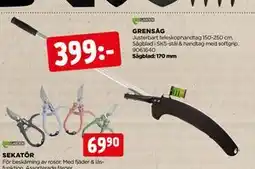 Jem&Fix GRENSÅG erbjuda