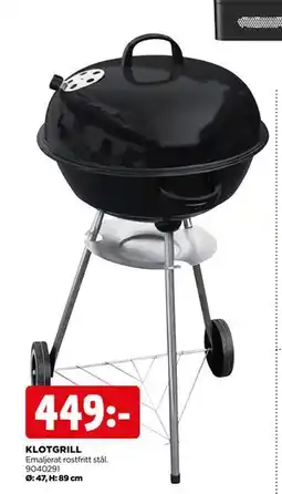 Jem&Fix KLOTGRILL erbjuda
