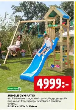 Jem&Fix JUNGLE GYM PATIO erbjuda