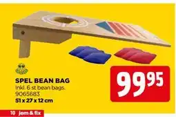 Jem&Fix SPEL BEAN BAG erbjuda