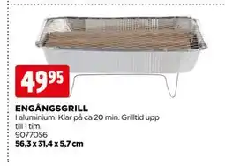 Jem&Fix ENGÅNGSGRILL erbjuda