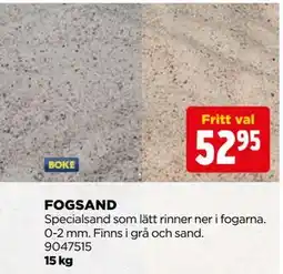 Jem&Fix FOGSAND erbjuda