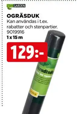 Jem&Fix OGRÄSDUK erbjuda
