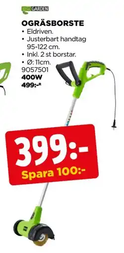 Jem&Fix OGRÄSBORSTE erbjuda