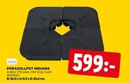 Jem&Fix PARASOLLFOT INDIANA erbjuda