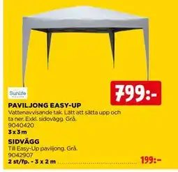 Jem&Fix PAVILJONG EASY-UP erbjuda