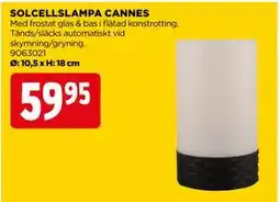 Jem&Fix SOLCELLSLAMPA CANNES erbjuda