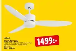 Jem&Fix TAKFLÄKT LED erbjuda