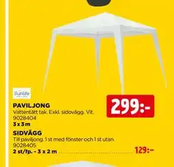 Jem&Fix PAVILJONG erbjuda