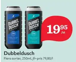 Hemköp Dubbeldusch erbjuda