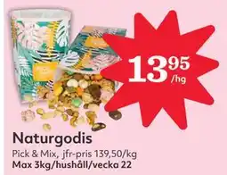 Hemköp Naturgodis erbjuda