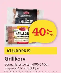 Hemköp Grillkorv erbjuda