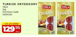 YAYLA Turkisk kryddkorv