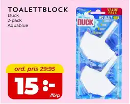DUCK Toalettblock