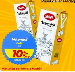 Matrix Butikerna GULIN Vetemjöl erbjuda