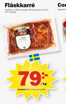 Pekås DALSJOFORS Fläskkarré erbjuda