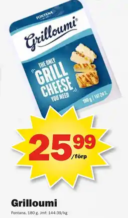 Pekås FONTANA Grilloumi erbjuda