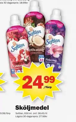 Pekås SOFTLAN Sköljmedel erbjuda