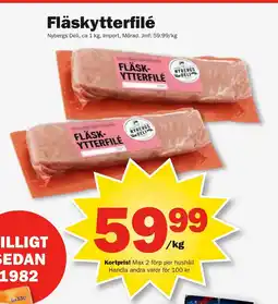 Pekås NYBERGS DELI Fläskytterfilé erbjuda