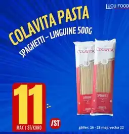 Lucu Food Colavita Pasta erbjuda