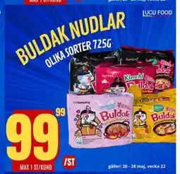 Buldak nudlar