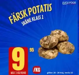 FÄRSK POTATIS