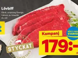 City Gross Lövbiff erbjuda